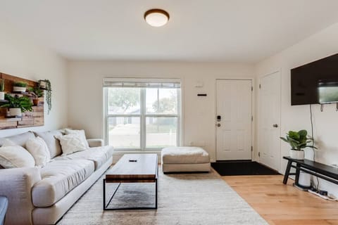 Light-filled living space with clean lines and modern comfort