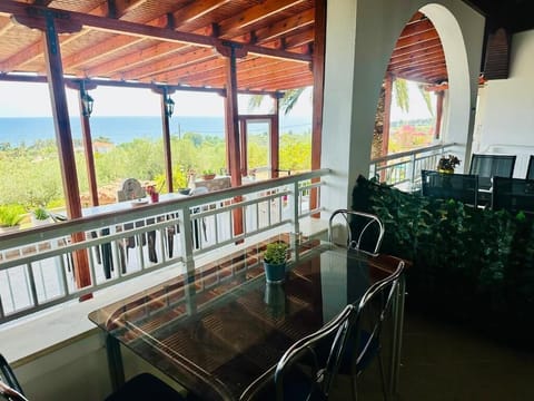 Blue Panorama Marilyn Semi Basement Apartment in Evros, Greece