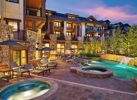 The Pool & Hot Tub area