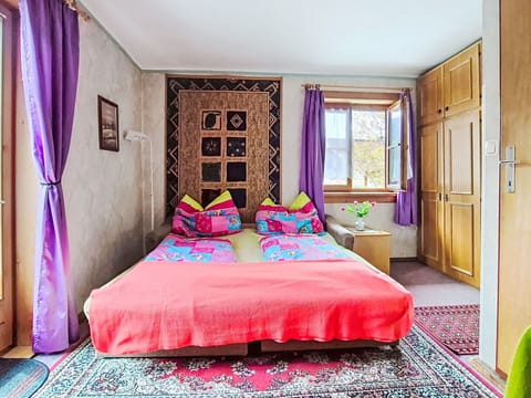 Furniture, Bedroom, Bed, Floor, Bedding, Apartment, Interior Design, Flooring, Bed Sheet, Bed Frame