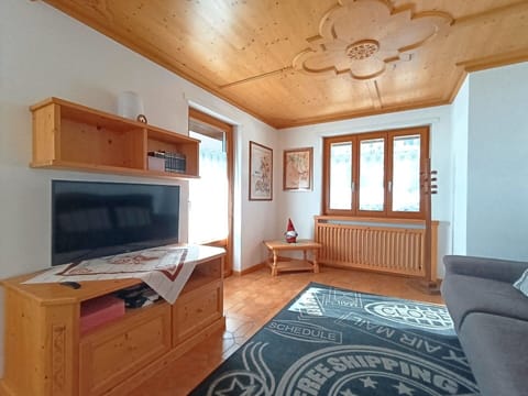 Interior Design, Wood, Furniture, Ceiling, Room, Flooring, Television, Floor, Picture Frame, Living Room