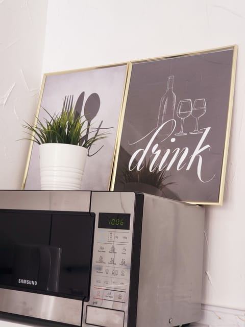 Microwave for those moments when you like to warm up something quick and cosy