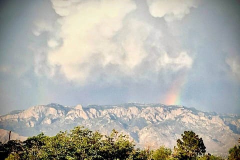Your view from the top floor. Rainbow not guaranteed. 