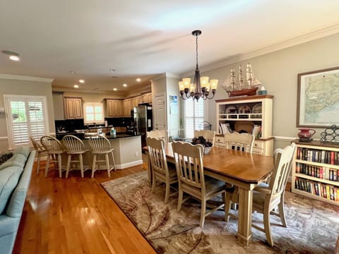 Dining room with ample seating for memorable meals together.