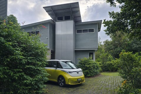Outside front with VW