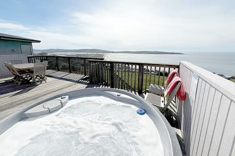 Soak your stress away with a wonderful view