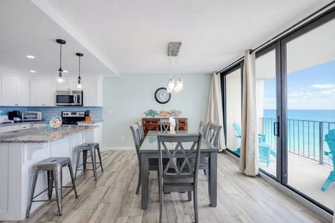 Dining table and kitchen bar