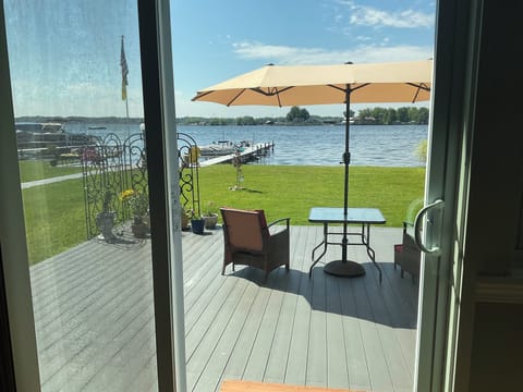 Water view from inside