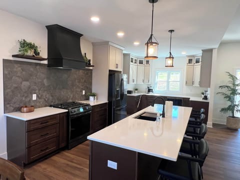 Large Open Stocked Kitchen