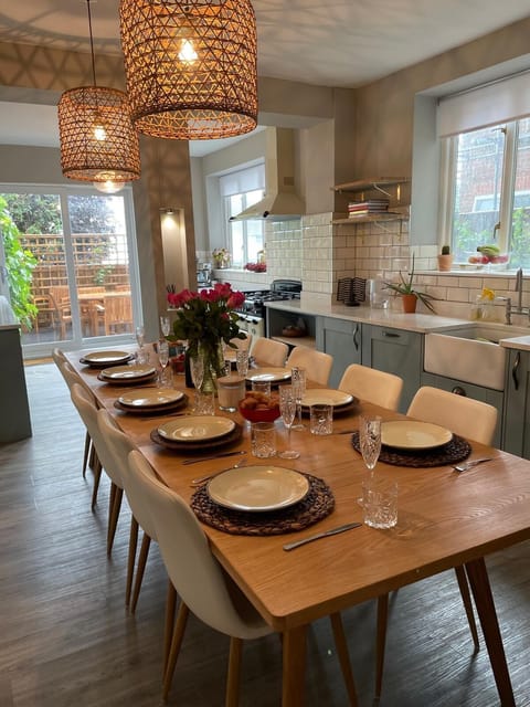 Dining Room: Gather around the stylish table for delightful meals and cherished memories!