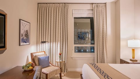 Bedroom. Interior and views may vary based on location and availability