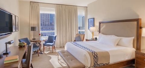 Bedroom. Interior and views may vary based on location and availability