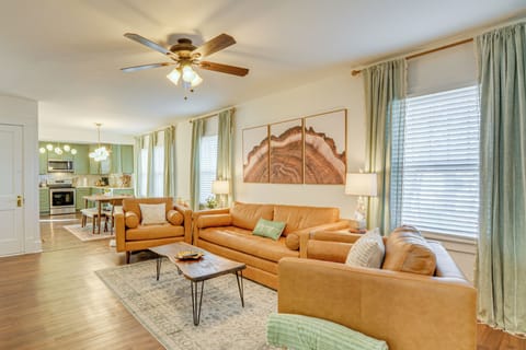 Living Room | Smart TV | Electric Fireplace | Queen Sleeper Sofa