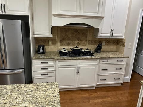 Child lock cabinets. See Attached Magnets to open the kitchen drawers.