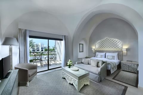 Stretch out in a spacious suite with a cozy seating nook.