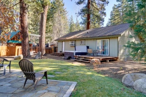 Enjoy our NEW Hot Tub, large open back yard with fenced kennel, out door furniture, ski chair lift! 