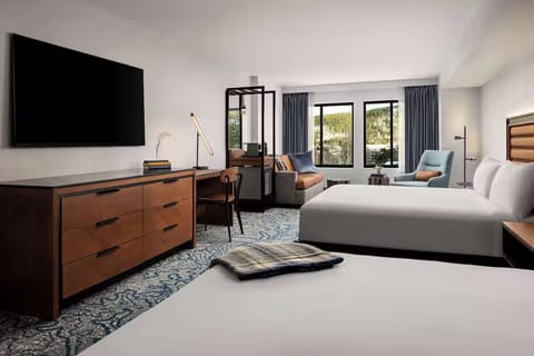 Bedroom. Interior and views may vary based on location and availability