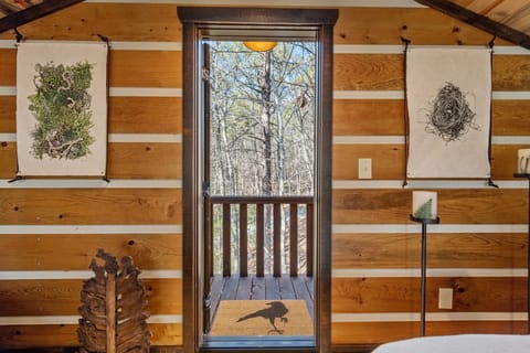 Walk-out loft “perch”!