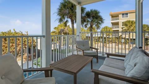 Jeff and Gina Properties - On The Rocks 1 (OTR-1) - Indian Rocks Beach - 3 Bedroom - 2 Bathroom - Gulf Waterfront - Beach Front - Outside Pool