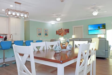 Dining Area, Kitchen and Living Room