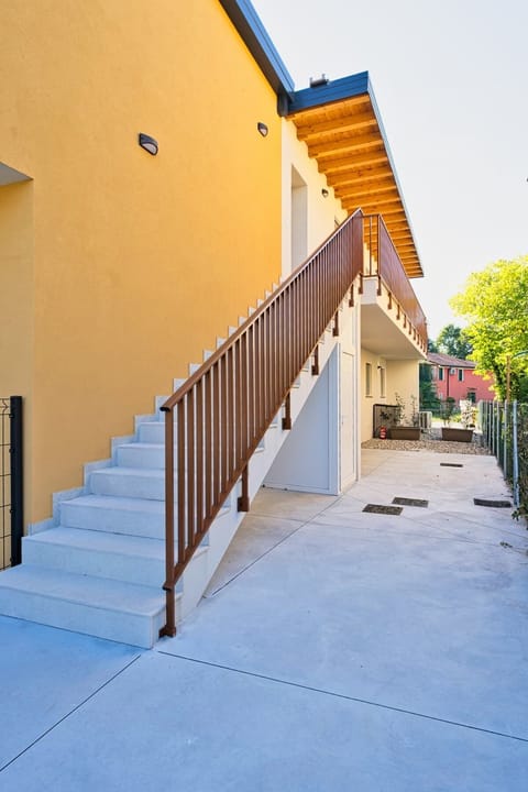 Scale da percorrere per accedere all'appartamento