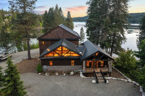 Amazing aerial view of the property