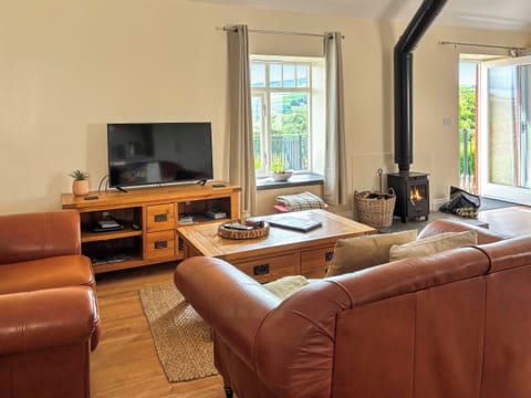 Living area | The Dairy - Glanpwlldu Holidays, Boncath