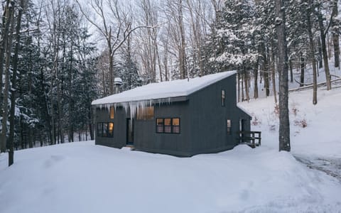 Private Vermont cabin among pines, minutes to Quechee Club