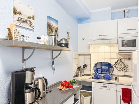 Furniture, Interior Design, Major Appliance, Kitchen Appliance, Room, Kitchen, Countertop, Lighting, Flooring, Home Appliance