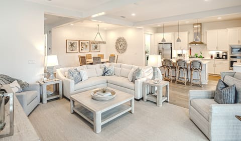 Open concept and roomy- perfect for large families to enjoy!