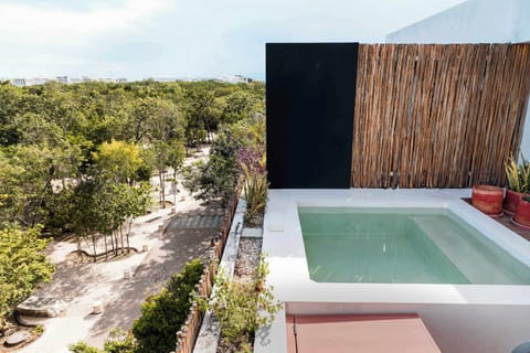 Private pool with panoramic view