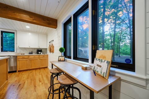 Your productivity HQ. From video calls to creative projects, this workspace makes working away from home feel effortless (and maybe even fun).