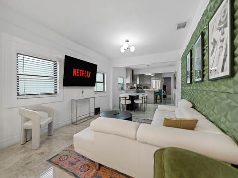 Cozy open-plan living area with plenty of room for everyone