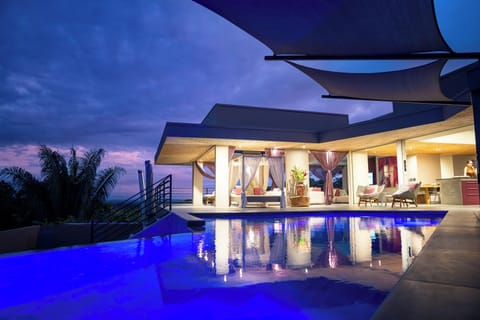 Stunning saltwater infinity pool with breathtaking views