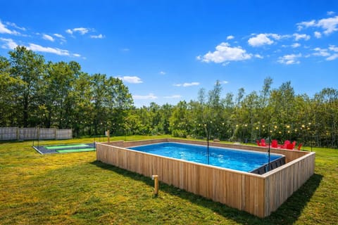 Your beautiful pool on a summer day.