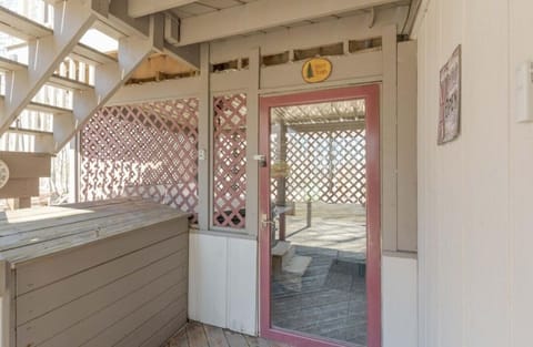 Hot Tub in partially enclosed room