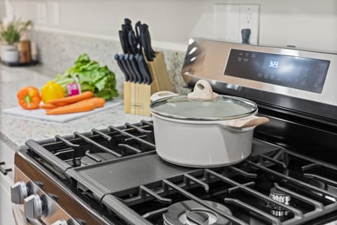 Ready to cook a meal? You've got everything you need to make it happen.