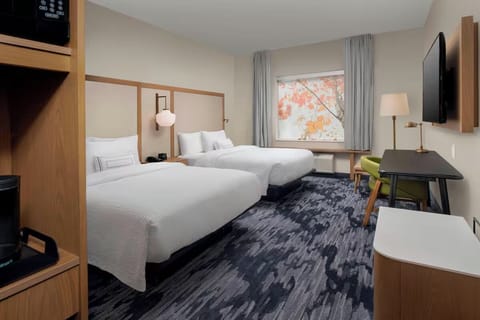 Stretch out in a roomy double-bed layout for easy comfort.