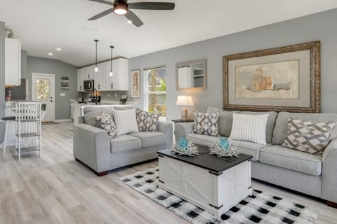 St. Augustine Vacation Rental | 2BR | 2BA | 1,300 Sq Ft | 6 Steps to Enter