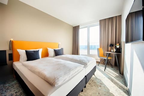 Bedroom. Interior and views may vary based on location and availability.