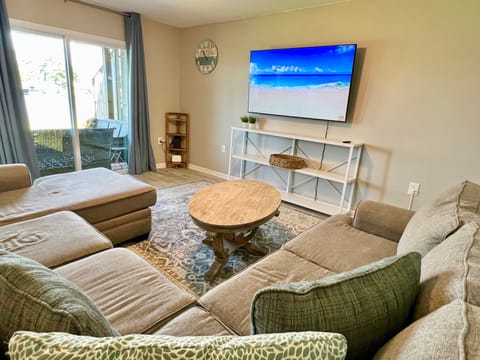 Living Area - Water Views - Deck Access - Smart TV