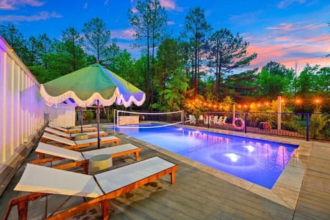 Enjoy your own private pool! Our pool is capable of being chilled or heated for an additional fee. Please see our listing description for details.