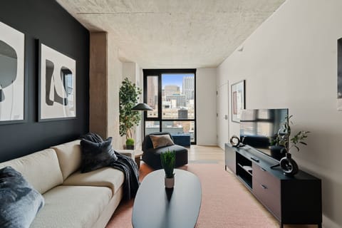 Cozy seating nook w/ artful details & a comfortable setup for downtime.