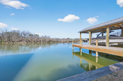 Relax by the water and soak in the peaceful scenery.