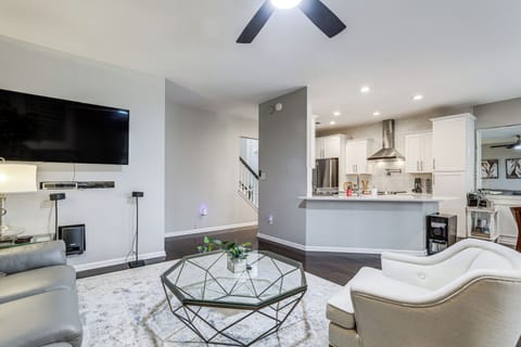 Living Room | Smart TV | Queen Sleeper Sofa | 1st Floor