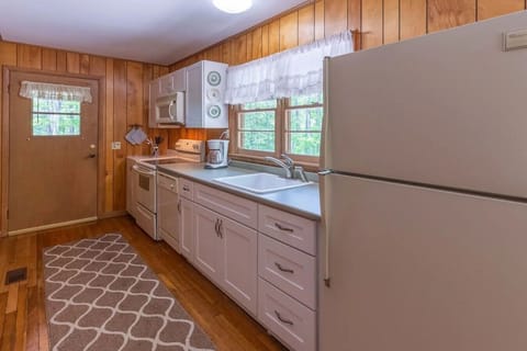 Fully stocked kitchen