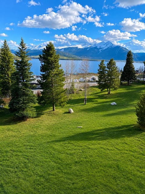 Literally the best view in Summit County! Lake Dillon & the Rocky Mountains.