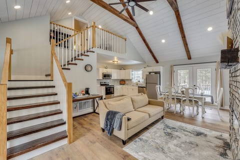 Willard Vacation Rental | 3BR | 1BA | 1,000 Sq Ft | Stairs to Access