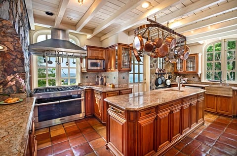 The chef-inspired kitchen