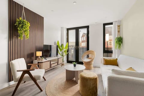Light-filled, calm, and thoughtfully styled living area 🌿 